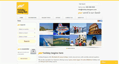 Desktop Screenshot of holiday-designers.com